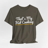 Thumbnail for That's My Kid Cooking — Basketball T-Shirt