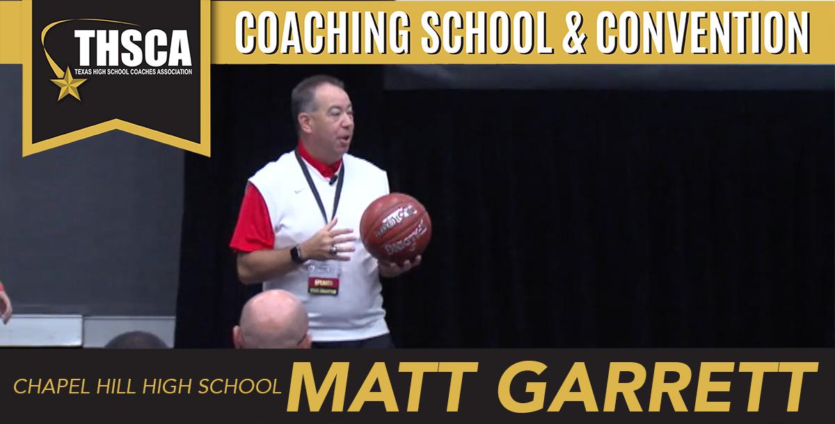 Matt Garrett: Teaching Shooting and Shooting Drills