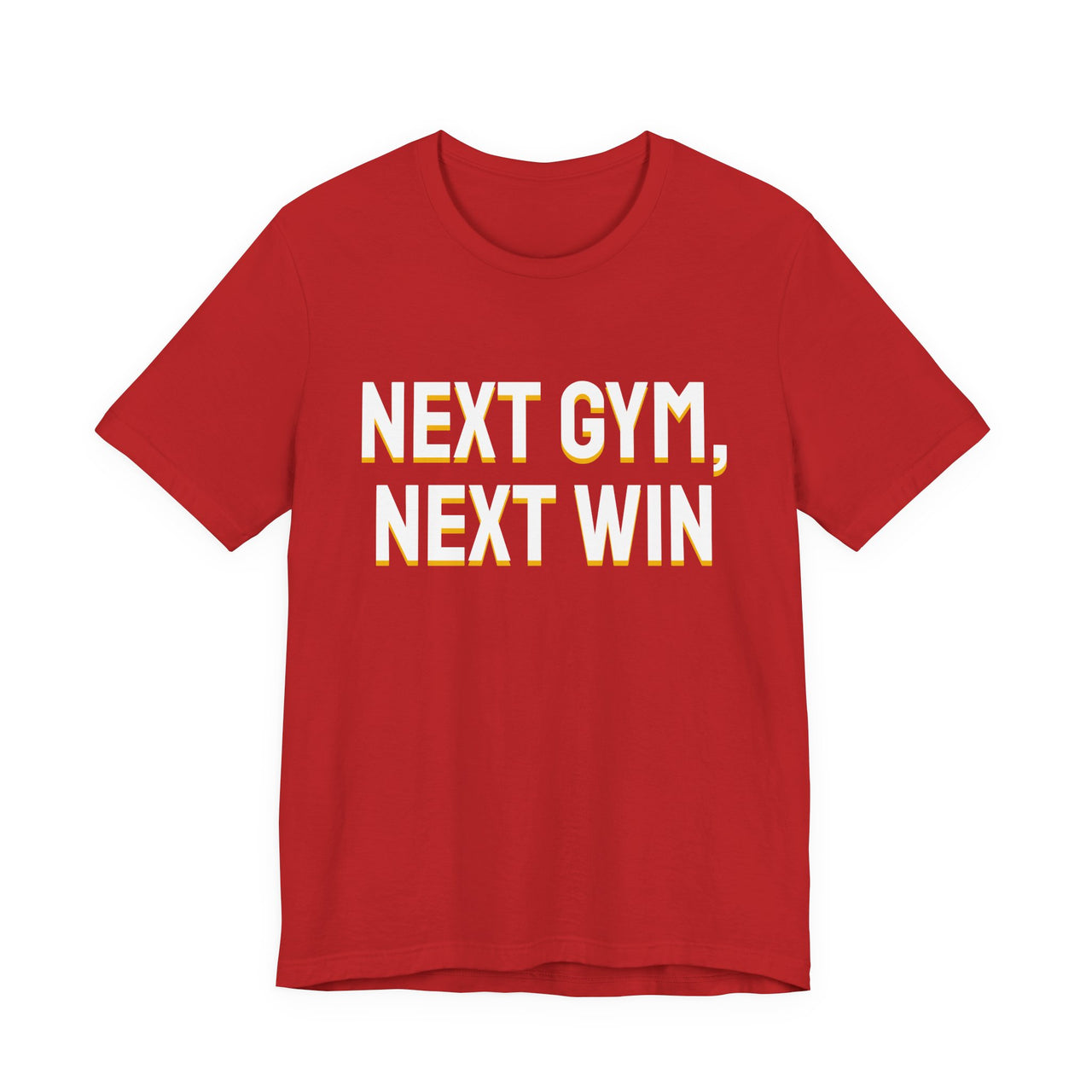 Next Gym, Next Win — Basketball T-Shirt