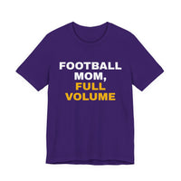 Thumbnail for Football Mom, Full Volume — Football T-Shirt