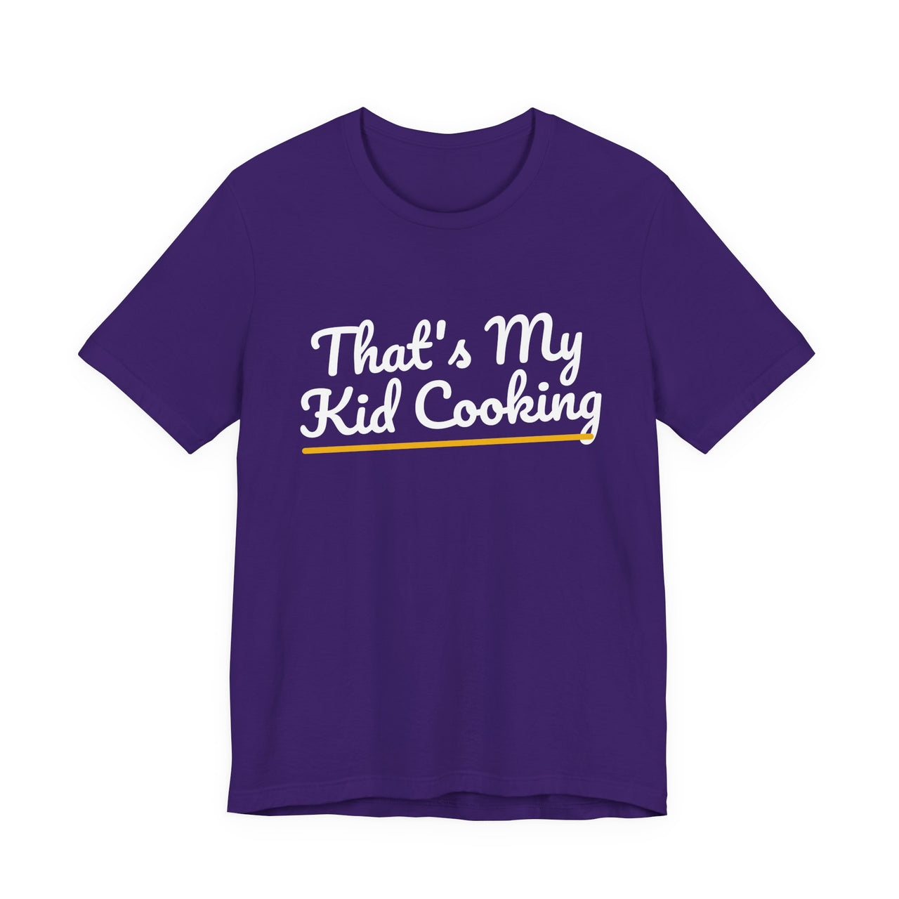 That's My Kid Cooking — Basketball T-Shirt