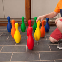 Thumbnail for Multi-Color Foam Bowling Pin Set