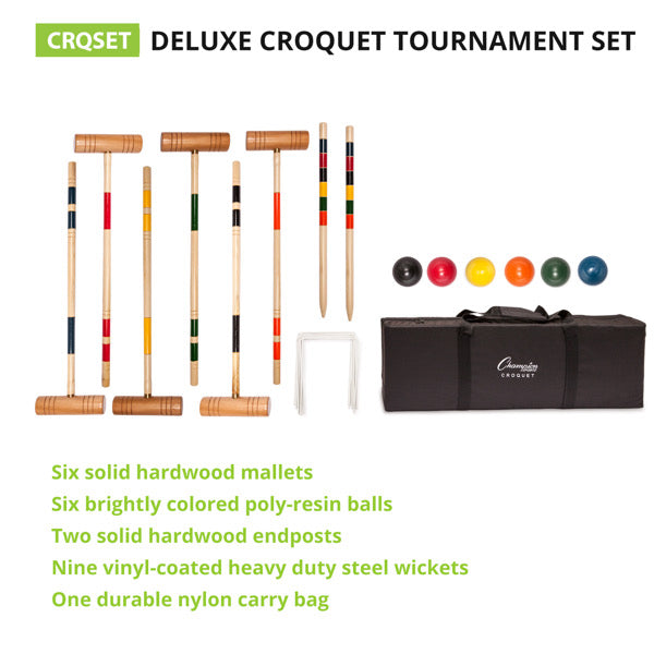 Tournament Series Croquet Set