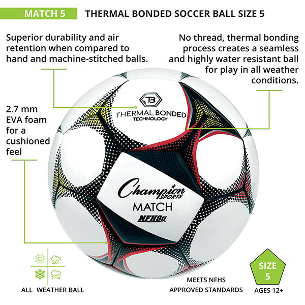 THERMAL BONDED SOCCERBALL