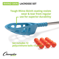 Thumbnail for RHINO SKIN LACROSSE SET Champion Sports