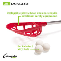 Thumbnail for SOFT LACROSSE SET HoopsKing