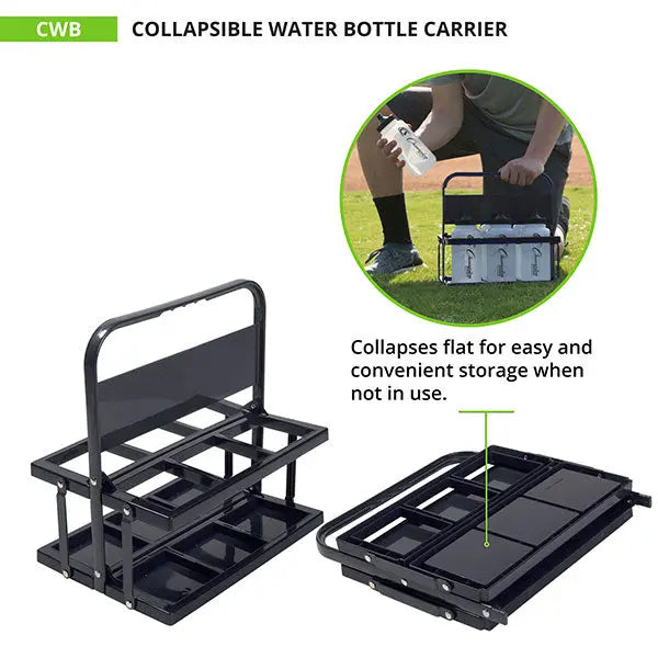 COLLAPSIBLE WATER BOTTLE CARRIER HoopsKing