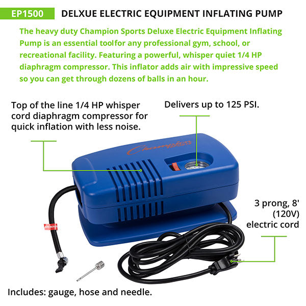 Deluxe Electric Inflating Pump