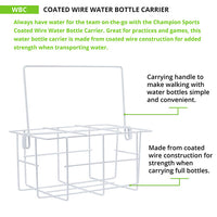 Thumbnail for COATED WIRE WATER BOTTLE CARRIER