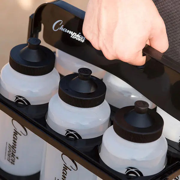 WATER BOTTLE AND CARRIER SET Champion Sports