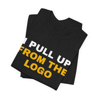 Thumbnail for I Pull Up From The Logo — Basketball T-Shirt