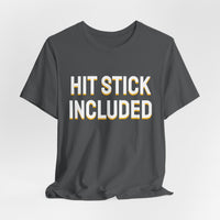 Thumbnail for Hit Stick Included — Football T-Shirt
