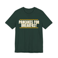 Thumbnail for Pancakes For Breakfast — Football T-Shirt
