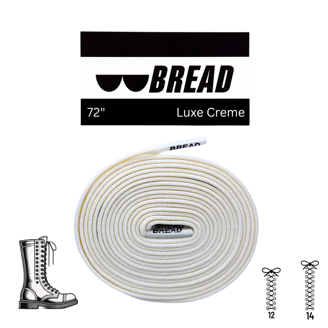 Bread No-Tie Elastic Shoelaces – Luxe Creme