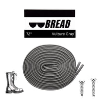 Thumbnail for Bread No-Tie Elastic Shoelaces – Vulture Gray