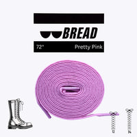 Thumbnail for Bread No-Tie Elastic Shoelaces – Pretty Pink