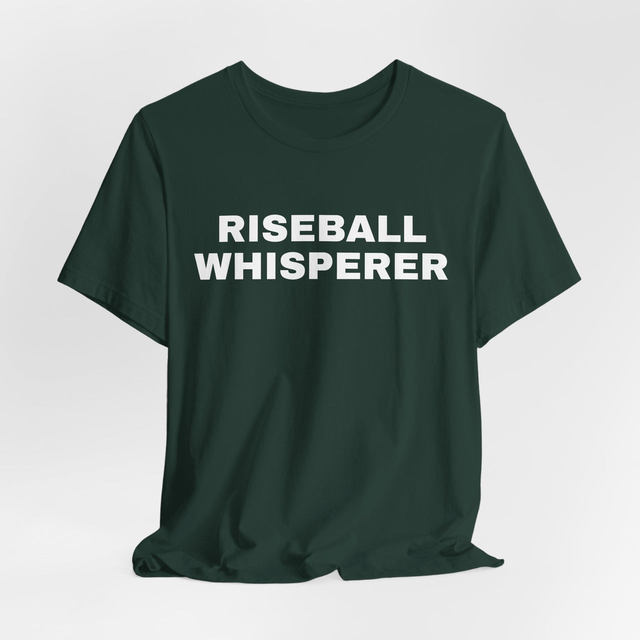 Riseball Whisperer — Softball T-Shirt