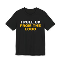 Thumbnail for I Pull Up From The Logo — Basketball T-Shirt
