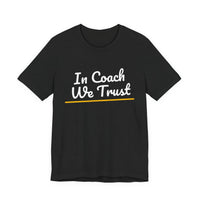 Thumbnail for In Coach We Trust — Football T-Shirt