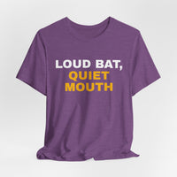 Thumbnail for Loud Bat, Quiet Mouth — Baseball T-Shirt