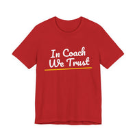 Thumbnail for In Coach We Trust — Football T-Shirt