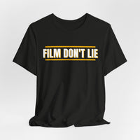 Thumbnail for Film Don't Lie (Navy / Gold) — Football T-Shirt