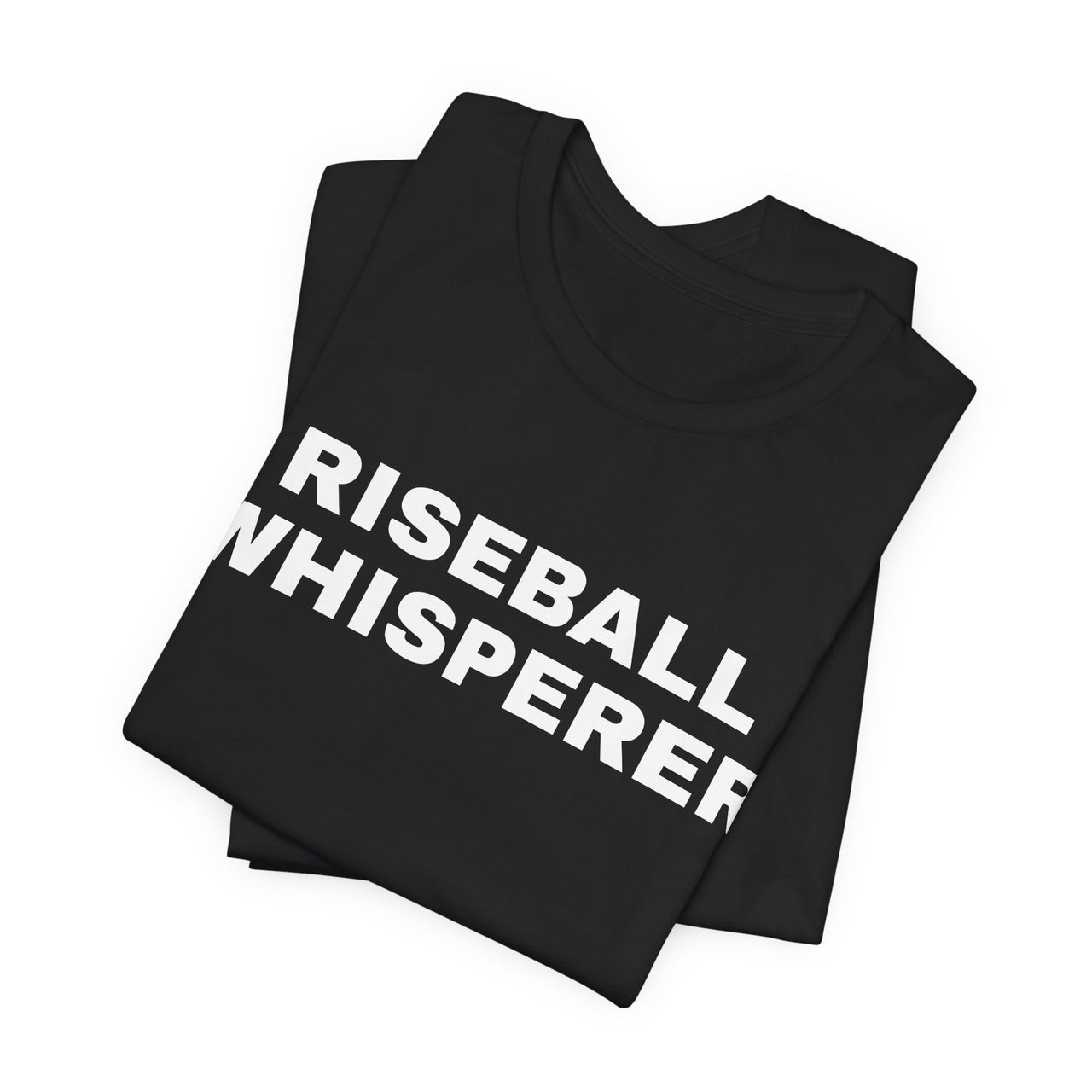 Riseball Whisperer — Softball T-Shirt