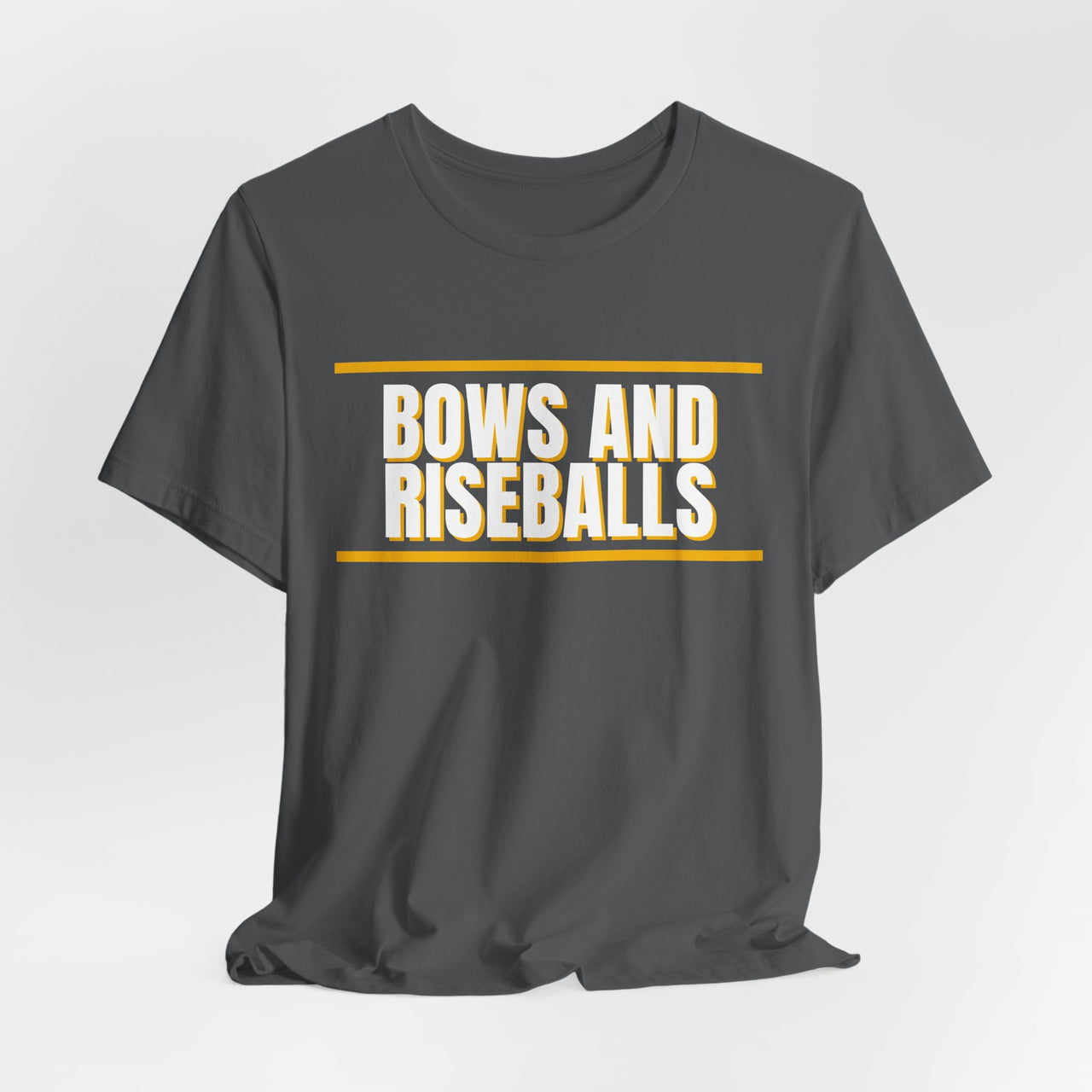 Bows And Riseballs — Softball T-Shirt