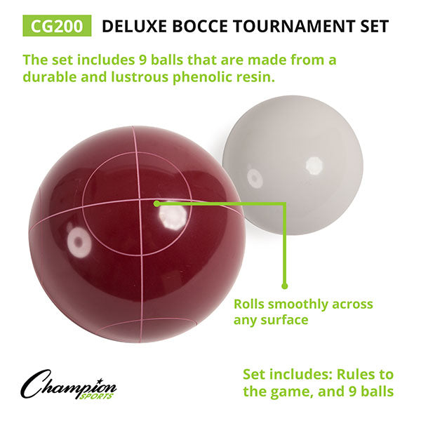 Tournament Series Bocce Ball Set