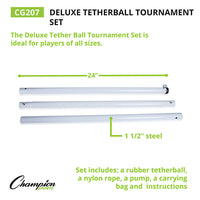 Thumbnail for Tournament Series Tetherball Set