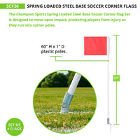 Thumbnail for SPRING LOADED CORNER FLAGS