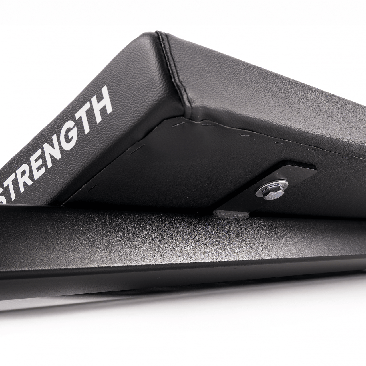 BC Strength Rotisserie Bar hip thrust bar with integrated back pad and rotating sleeves