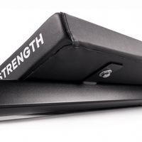 Thumbnail for BC Strength Rotisserie Bar hip thrust bar with integrated back pad and rotating sleeves