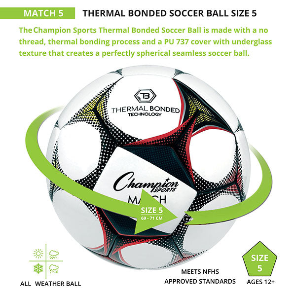 THERMAL BONDED SOCCERBALL