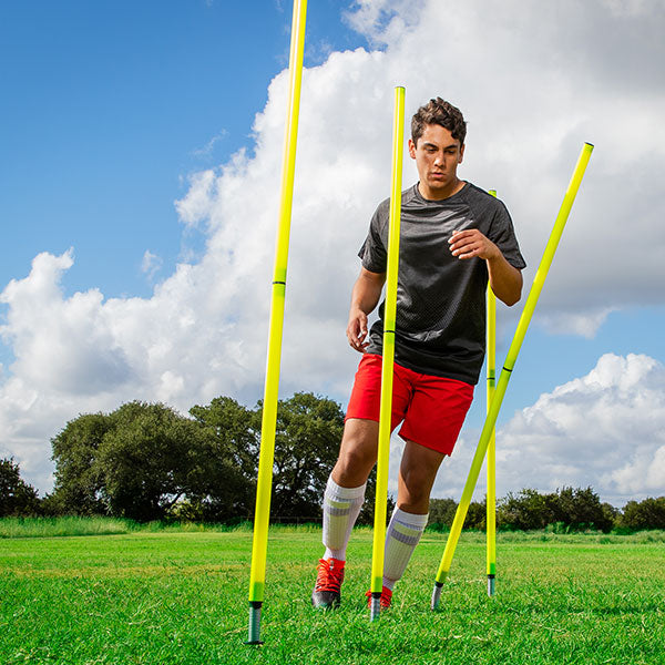 Outdoor Agility Pole Set