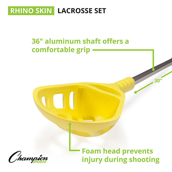 RHINO SKIN LACROSSE SET Champion Sports