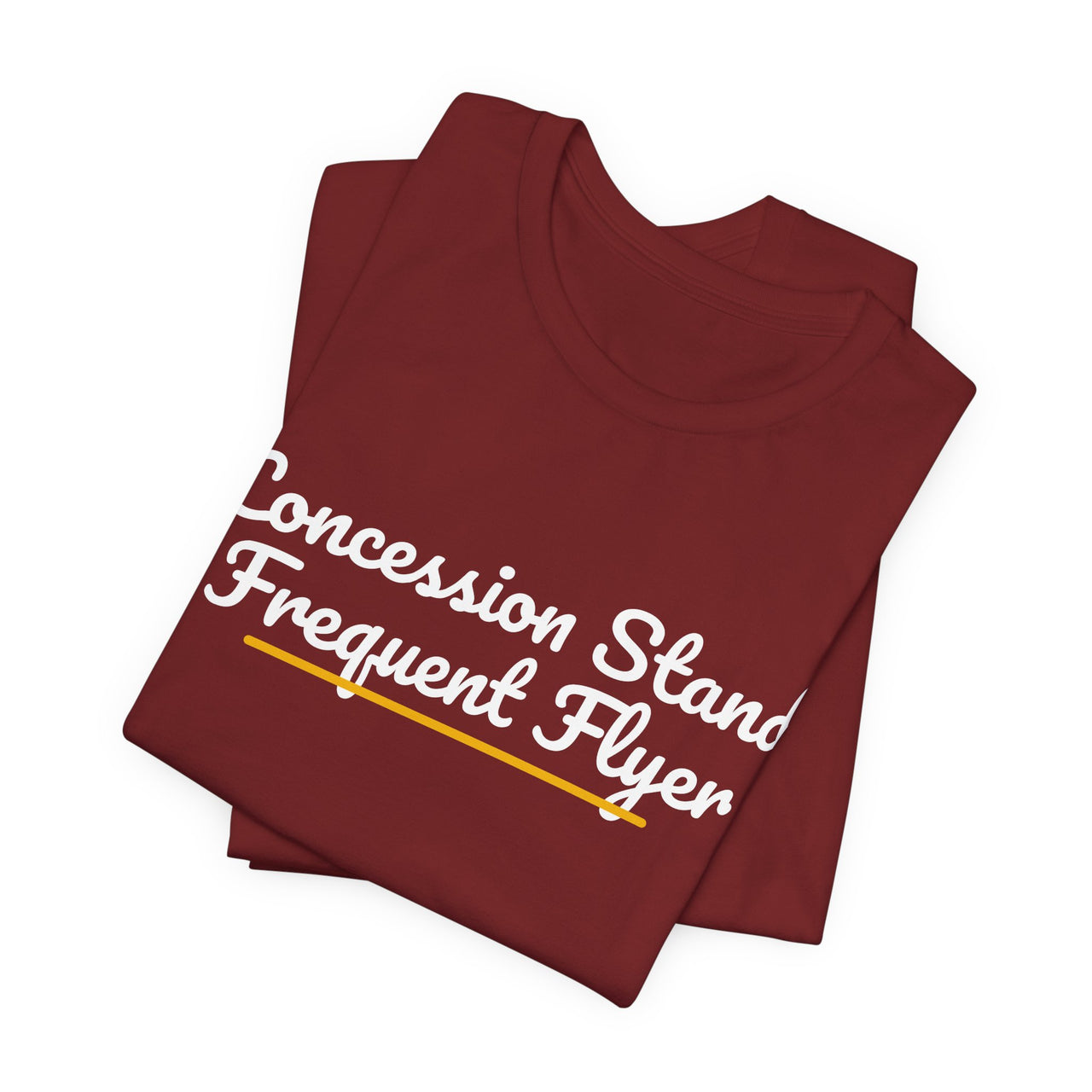 Concession Stand Frequent Flyer — Football T-Shirt