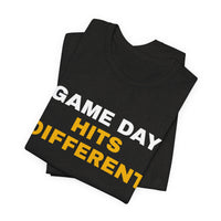 Thumbnail for Game Day Hits Different — Football T-Shirt