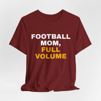 Thumbnail for Football Mom, Full Volume — Football T-Shirt