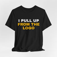 Thumbnail for I Pull Up From The Logo — Basketball T-Shirt