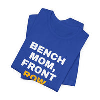 Thumbnail for Bench Mom, Front Row Mouth — Basketball T-Shirt