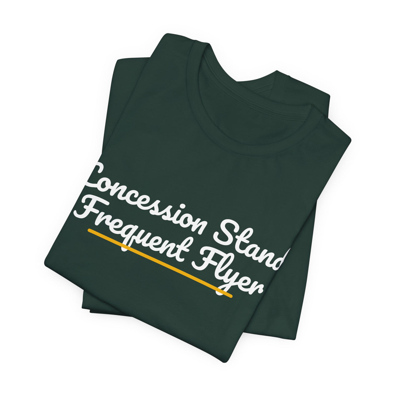 Concession Stand Frequent Flyer — Football T-Shirt