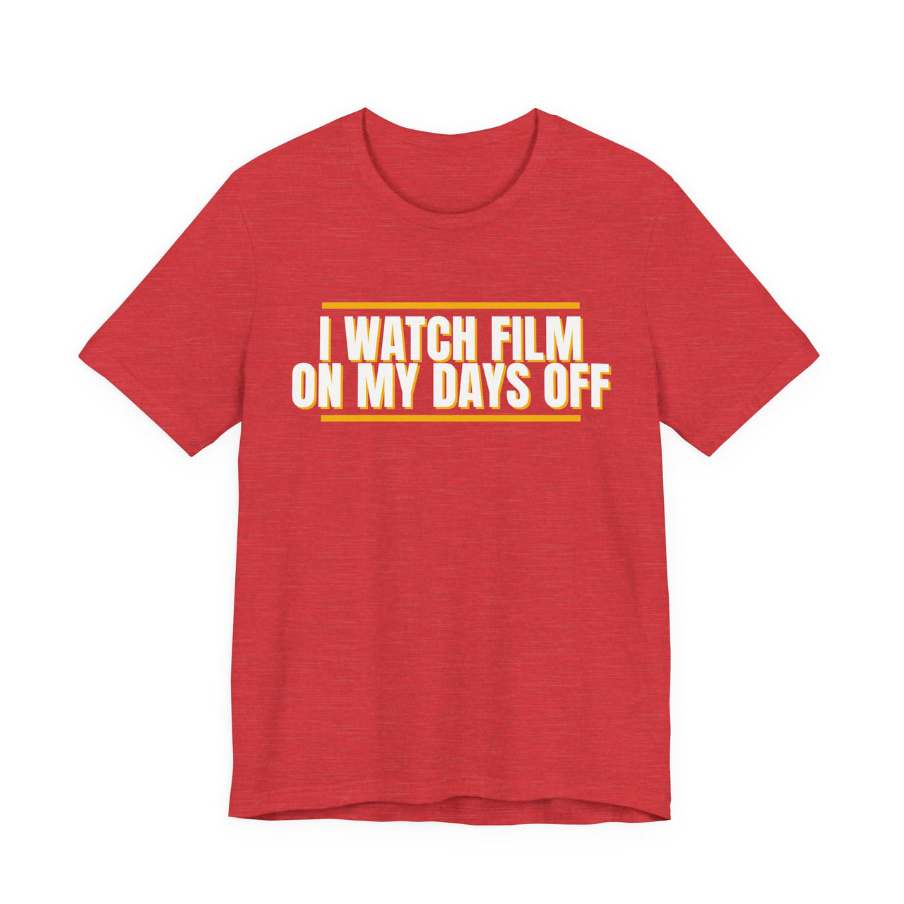 I Watch Film On My Days Off — Basketball T-Shirt