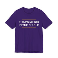 Thumbnail for That's My Kid In The Circle — Softball T-Shirt