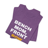 Thumbnail for Bench Mom, Front Row Mouth — Basketball T-Shirt