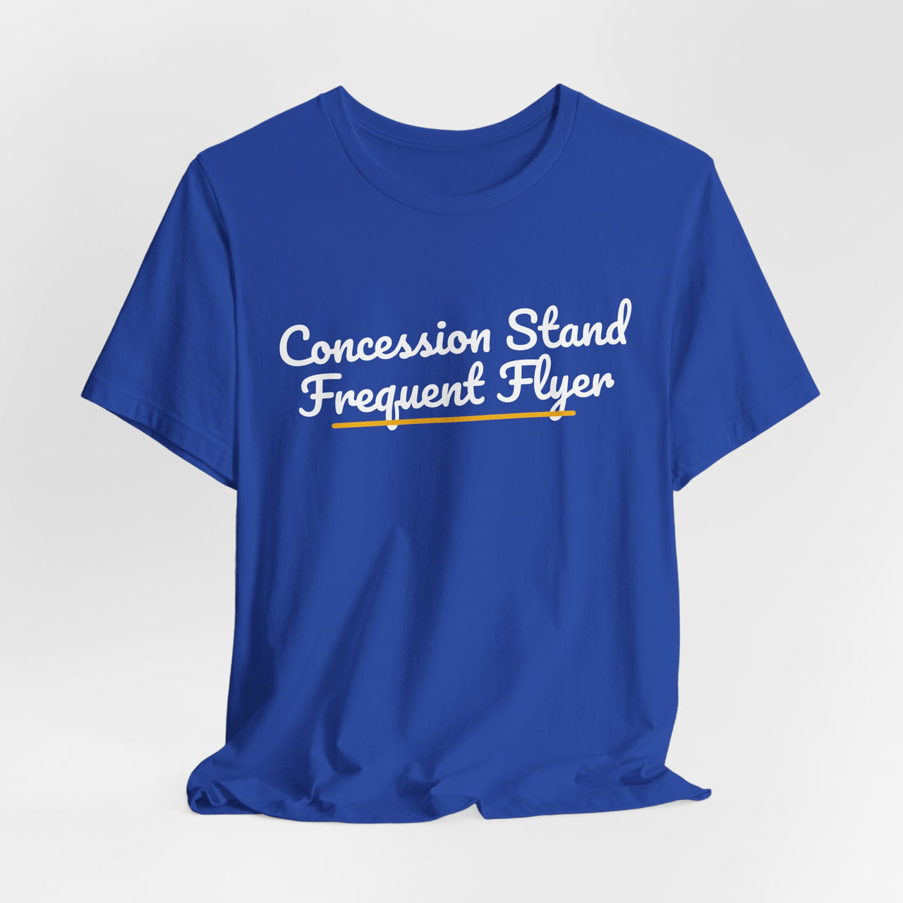 Concession Stand Frequent Flyer — Football T-Shirt