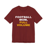 Thumbnail for Football Mom, Full Volume — Football T-Shirt