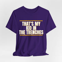 Thumbnail for That's My Kid In The Trenches — Football T-Shirt