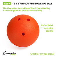 Thumbnail for 1.5 LB Rhino Skin Bowling Ball