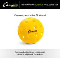 Thumbnail for Recreational Outdoor Pickleball Set